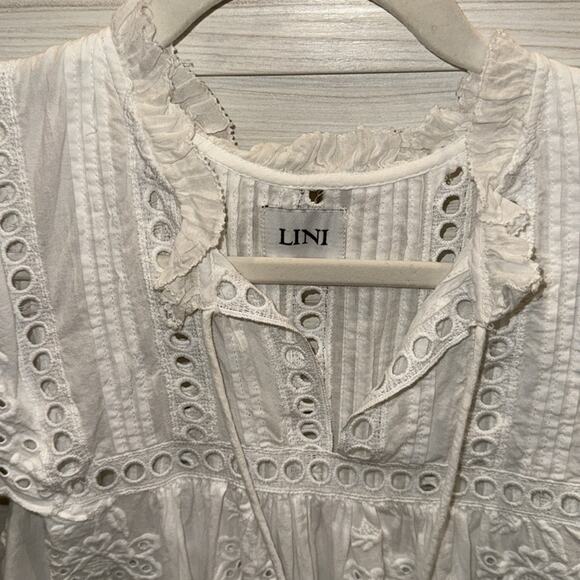 LINI Emelia Eyelet Top Bloomingdales Exclusive Small - Picture 6 of 11